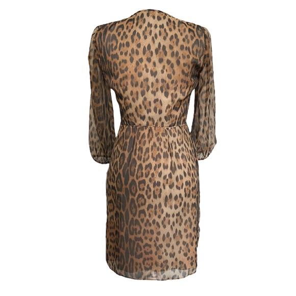 Cremieux Leopard Dress | Size 2 - Picture 5 of 11